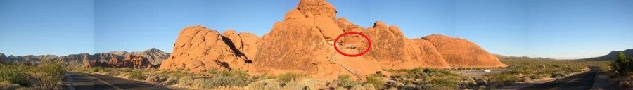 Atlatl Rock Panorama 2011